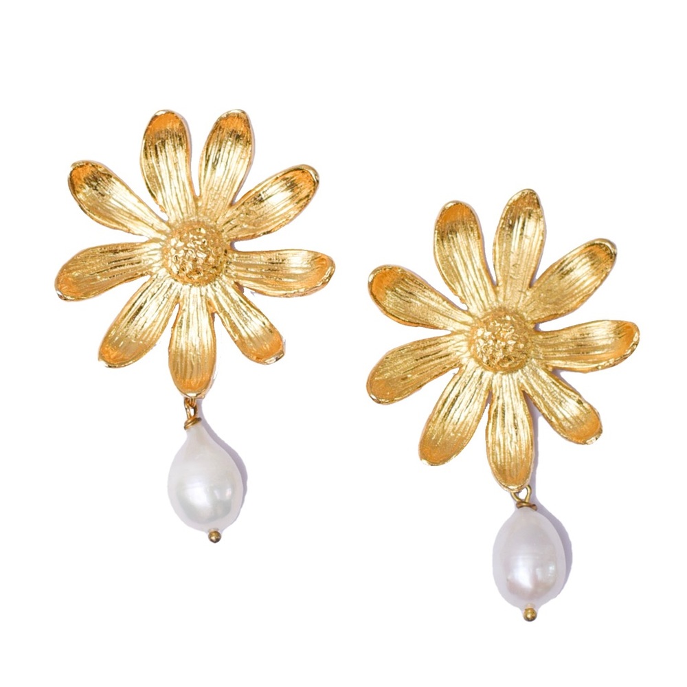 Electro Gold Plated Earrings.